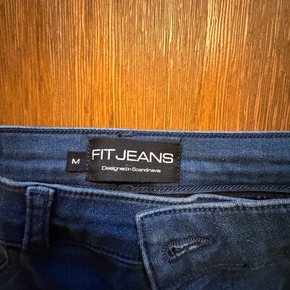 FITJEANS Women's Skinny Jeans in Blue - Picture 5 of 6